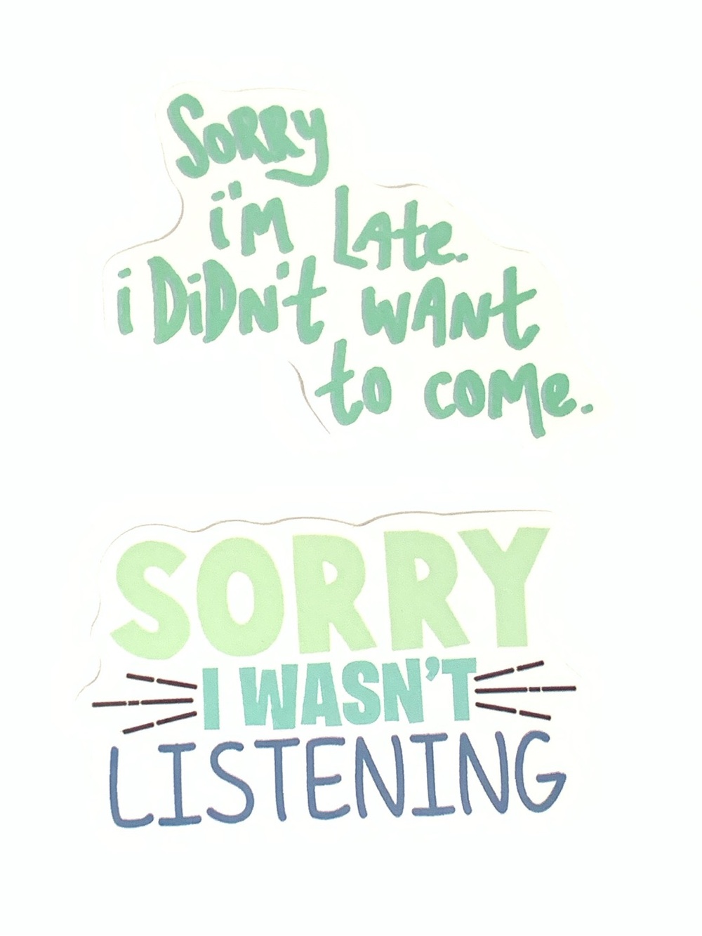 Sarcastic Vinyl Stickers
